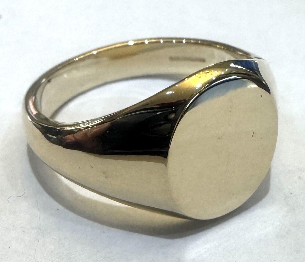 Classic gold signet rings, new and vintage