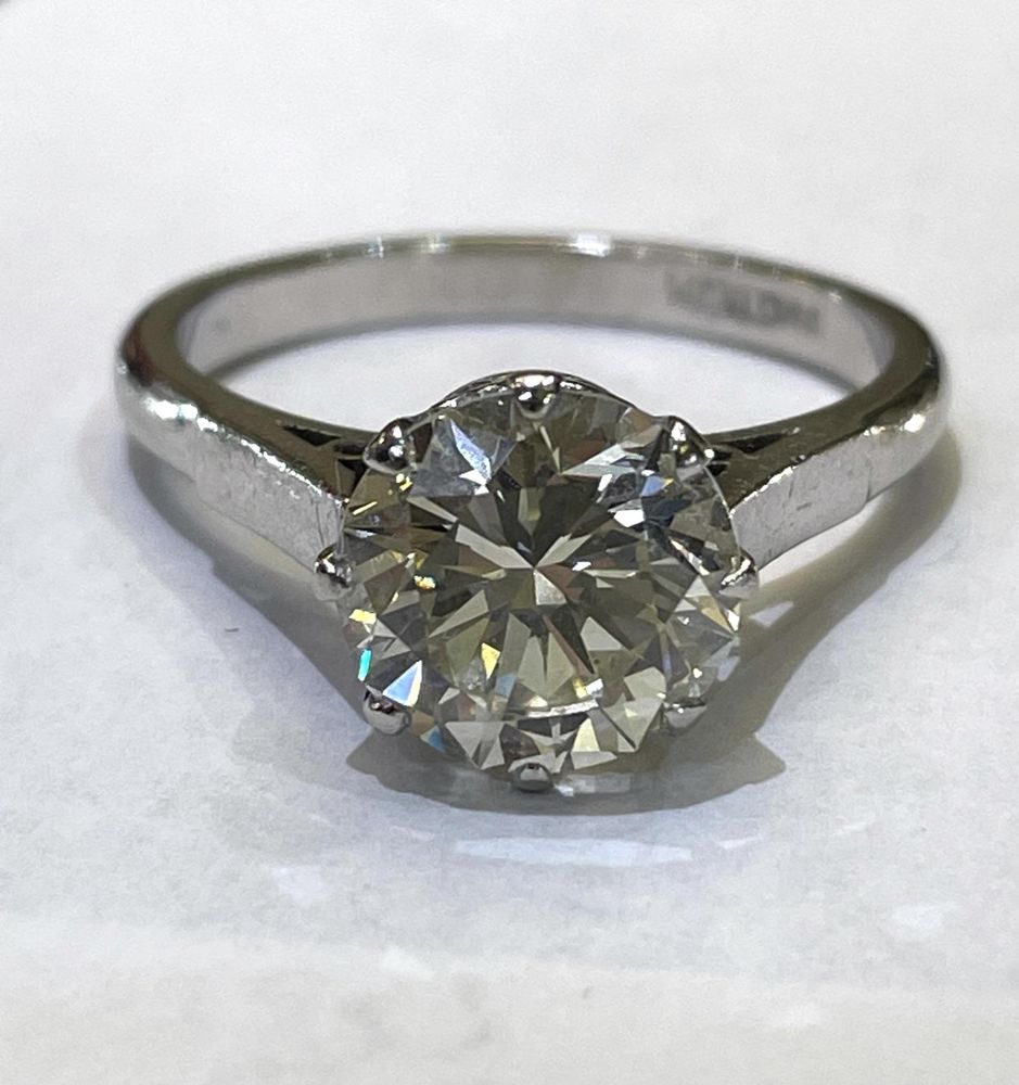 Vintage diamond rings 2.00-3.00ct