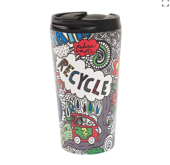 eco chic save the planet coffee mug