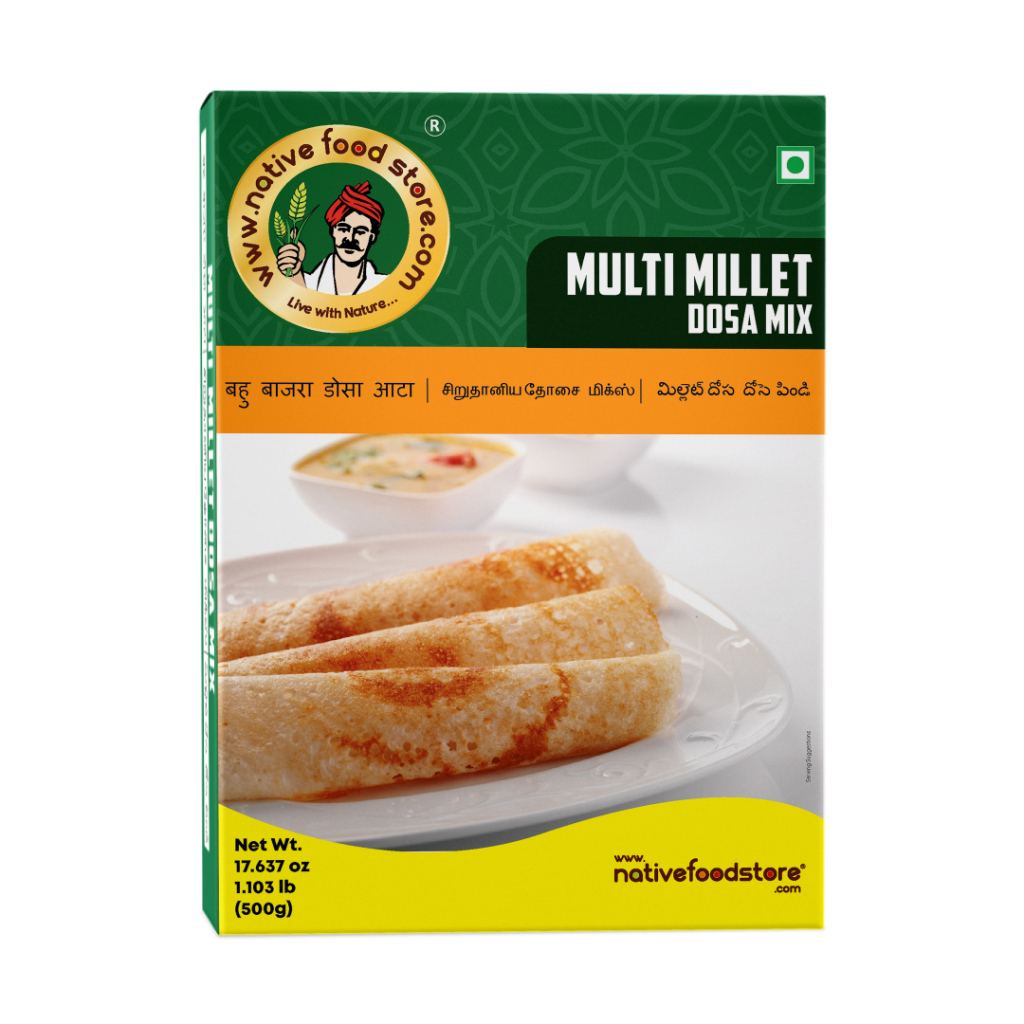 Native Foods Multi Millet Dosa Mix 500g