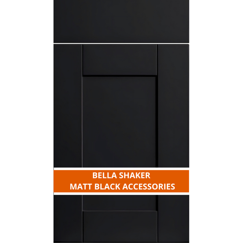 BELLA SHAKER MATT BLACK ACCESSOIRES