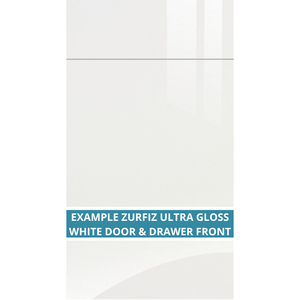 ZURFIZ ULTRA GLOSS WHITE DOOR AND DRAWER FRONTS