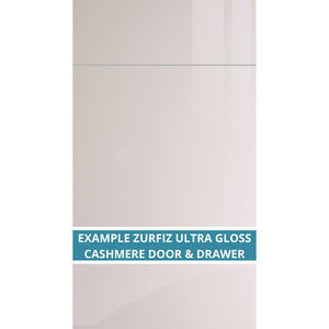 ZURFIZ ULTRA GLOSS CASHMERE CUPBOARD DOOR & DRAWER FRONTS