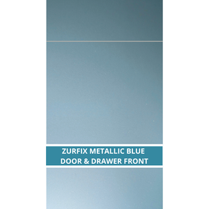 ZURFIZ ULTRA GLOSS METALLIC BLUE CUPBOARD DOOR & DRAWER FRONTS
