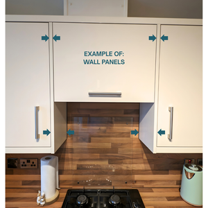 EXAMPLE OF WALL END PANELS