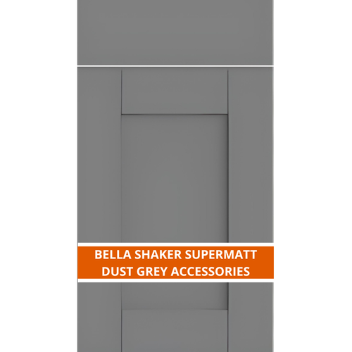 BELLA SHAKER SUPERMATT DUST GREY ACCESSORIES