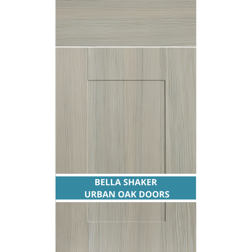 BELLA SHAKER URBAN OAK DOOR AND DRAWER FRONTS