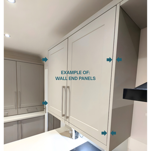 EXAMPLE OF WALL END PANELS