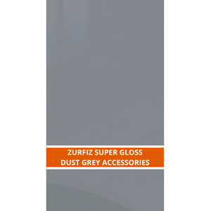 EXAMPLE: ZURFIZ SUPER GLOSS DUST GREY ACCESSORIES