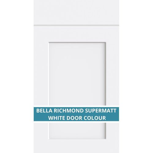 BELLA RICHMOND SUPERMATT WHITE DOOR COLOUR