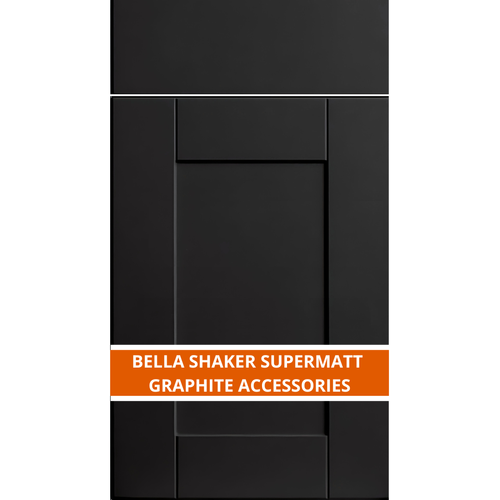 BELLA SHAKER SUPERMATT GRAPHITE ACCESSOIRES