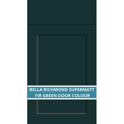 BELLA RICHMOND SUPERMATT FIR GREEN DOOR COLOUR