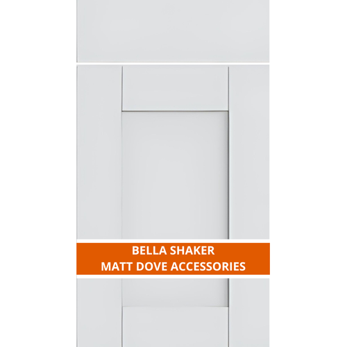BELLA SHAKER MATT DOVE GREY ACCESSOIRES