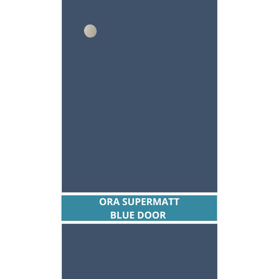 ORA SUPER MATT BLUE LARGE CUPBOARD DOORS