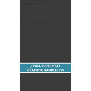 J-PULL SUPERMATT GRAPHITE CUPBOARD DOOR AND DRAWER FRONT