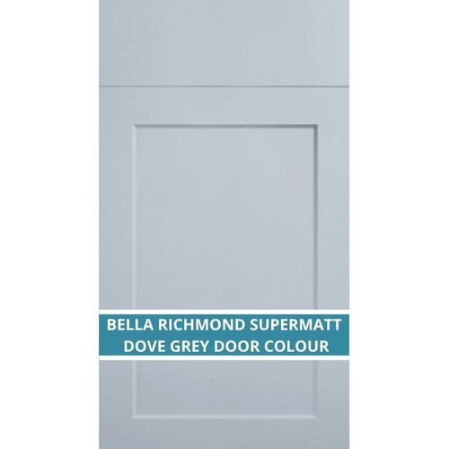 BELLA RICHMOND SUPERMATT DOVE GREY DOOR COLOUR