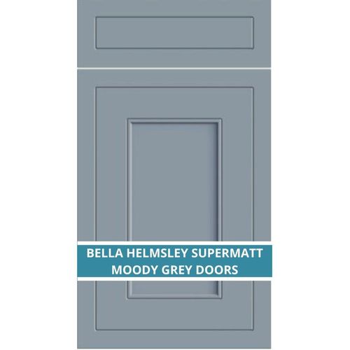 BELLA HELMSLEY SUPERMATT MOODY GREY DOOR AND DRAWER FRONTS