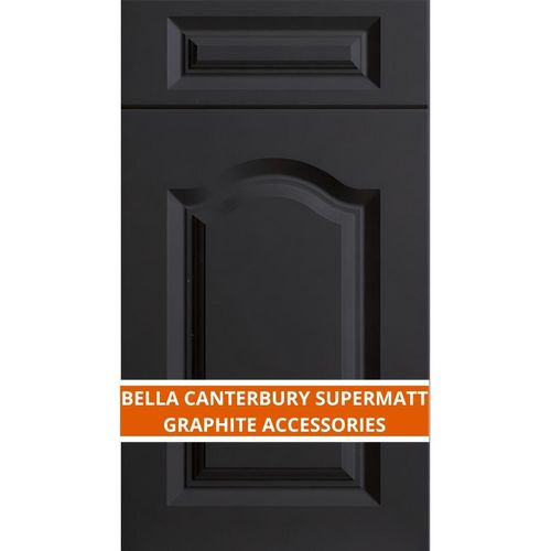 BELLA CANTERBURY GRAPHITE CUPBOARD ACCESSOIRES