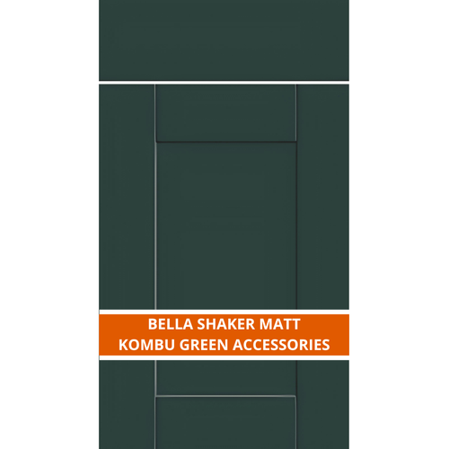 BELLA SHAKER MATT KOMBU GREEN ACCESSOIRES