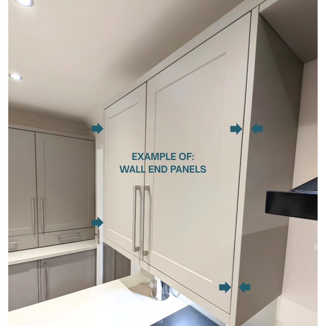 EXAMPLE OF WALL END PANELS