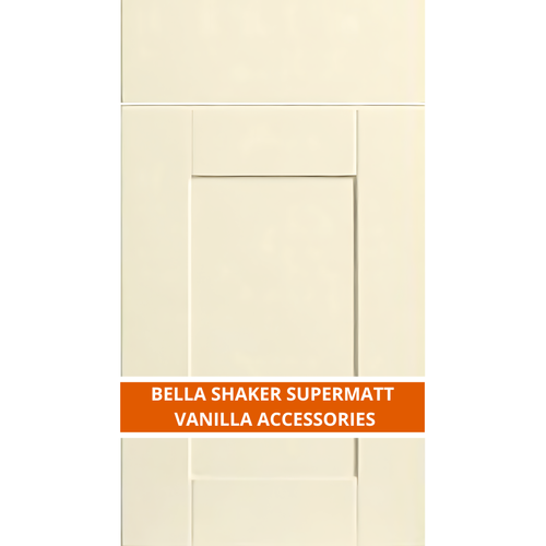 BELLA SHAKER SUPERMATT VANILLA ACCESSOIRES