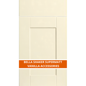 BELLA SHAKER SUPERMATT VANILLA ACCESSOIRES