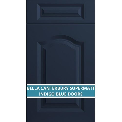 BELLA CANTERBURY SUPERMATT GRAPHITE DOOR AND DRAWER