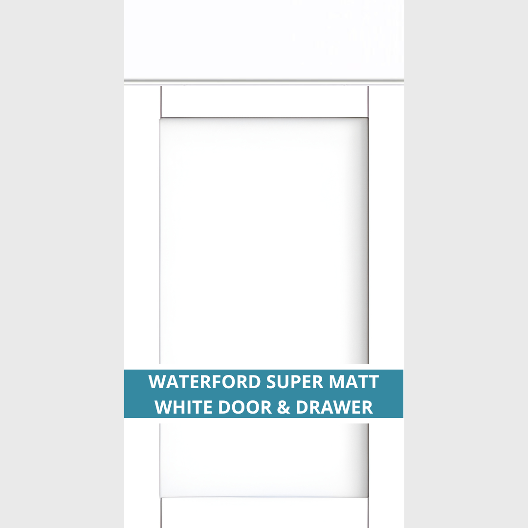 WATERFORD SUPERMATT WHITE CUPBOARD DOORS AND DRAWER FRONT