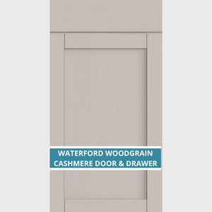 WATERFORD WOODGRAIN CASHMERE CUPBOARD DOORS AND DRAWER FRONT