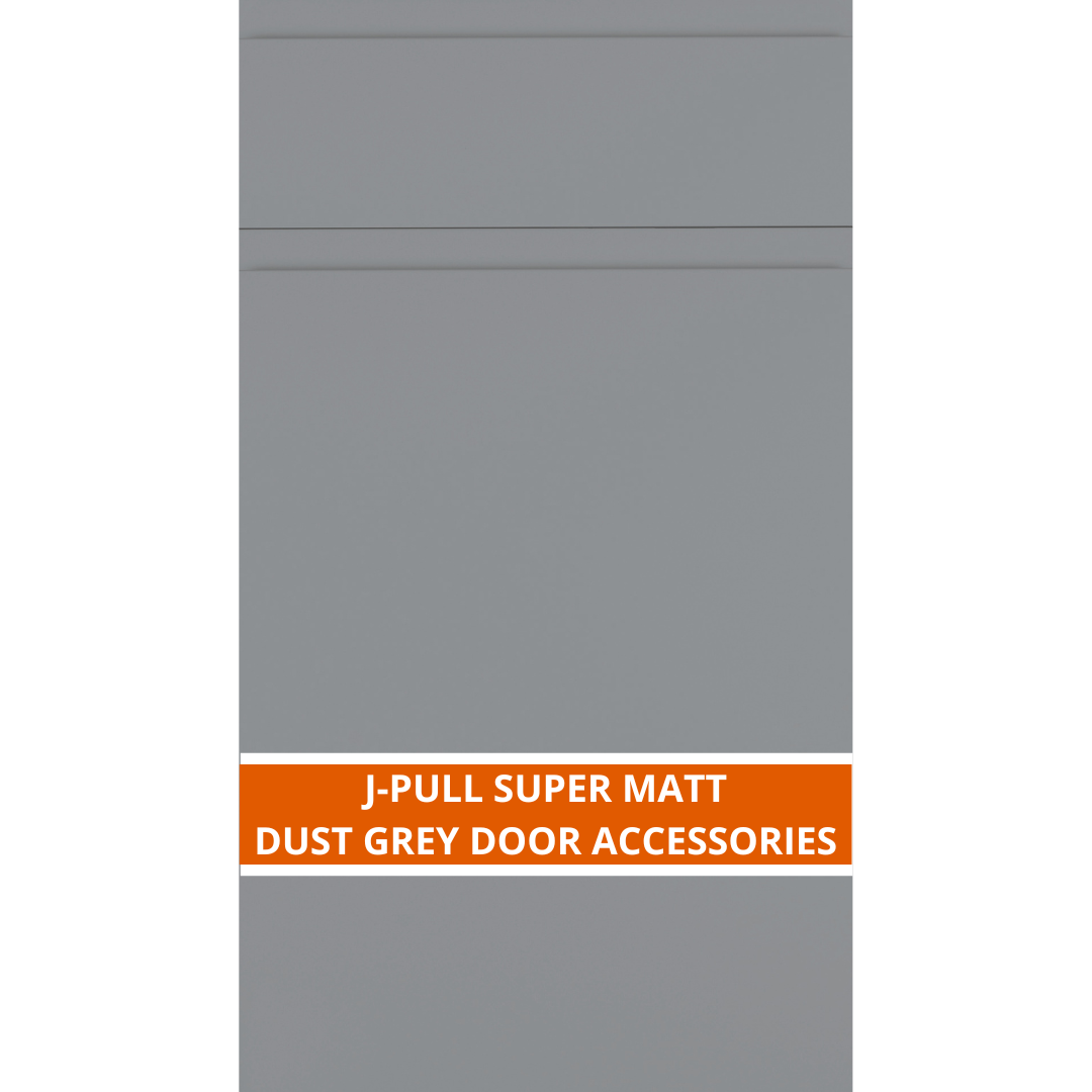 J-PULL SUPER MATT DUST GREY CUPBOARD DOOR ACCESSORIES