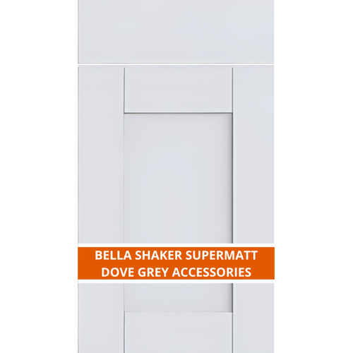 BELLA SHAKER SUPERMATT DOVE GREY ACCESSOIRES
