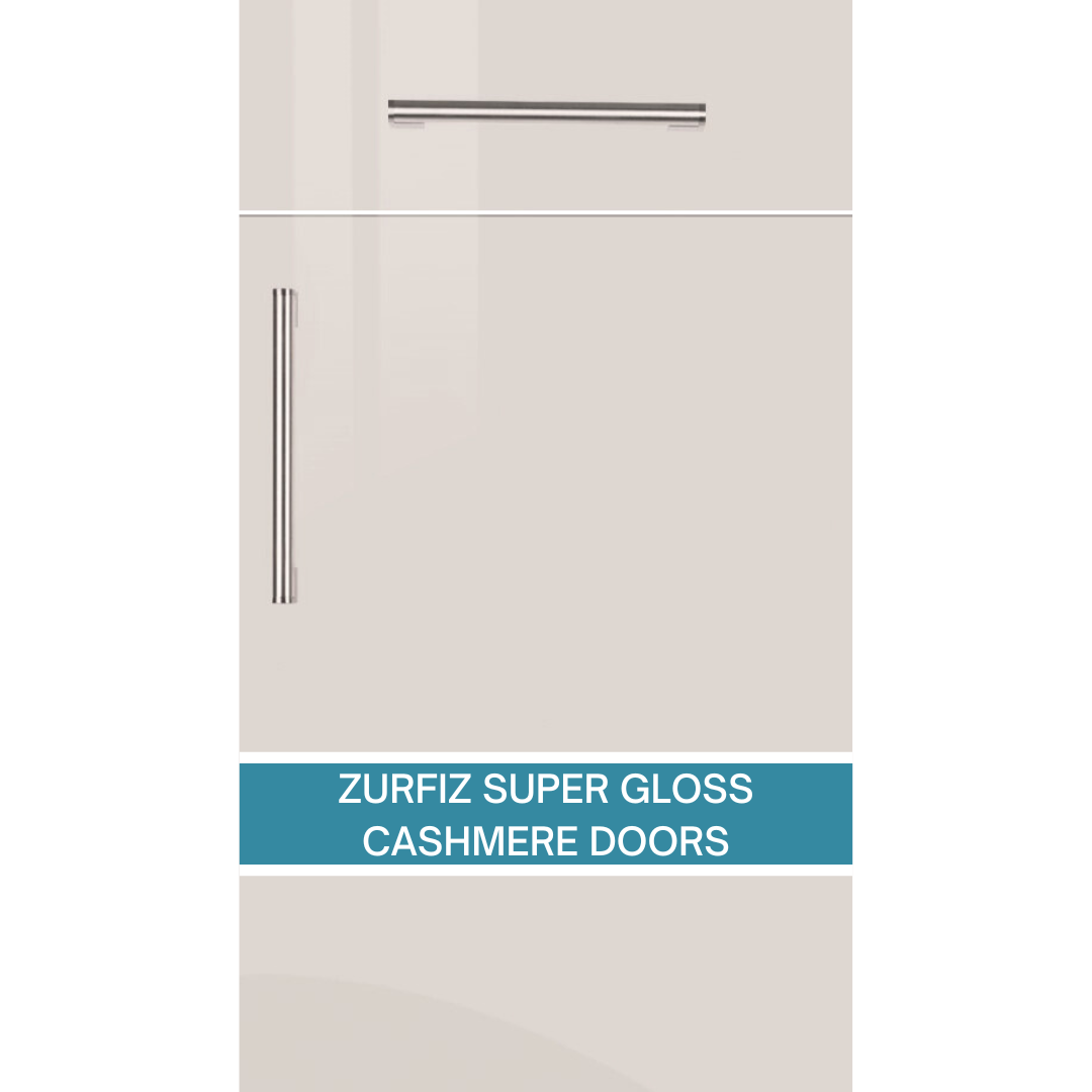 ZURFIZ SUPER GLOSS CASHMERE REPLACEMENT KITCHEN DOOR