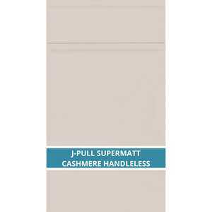 J-PULL SUPERMATT CASHMERE CUPBOARD DOOR AND DRAWER FRONT