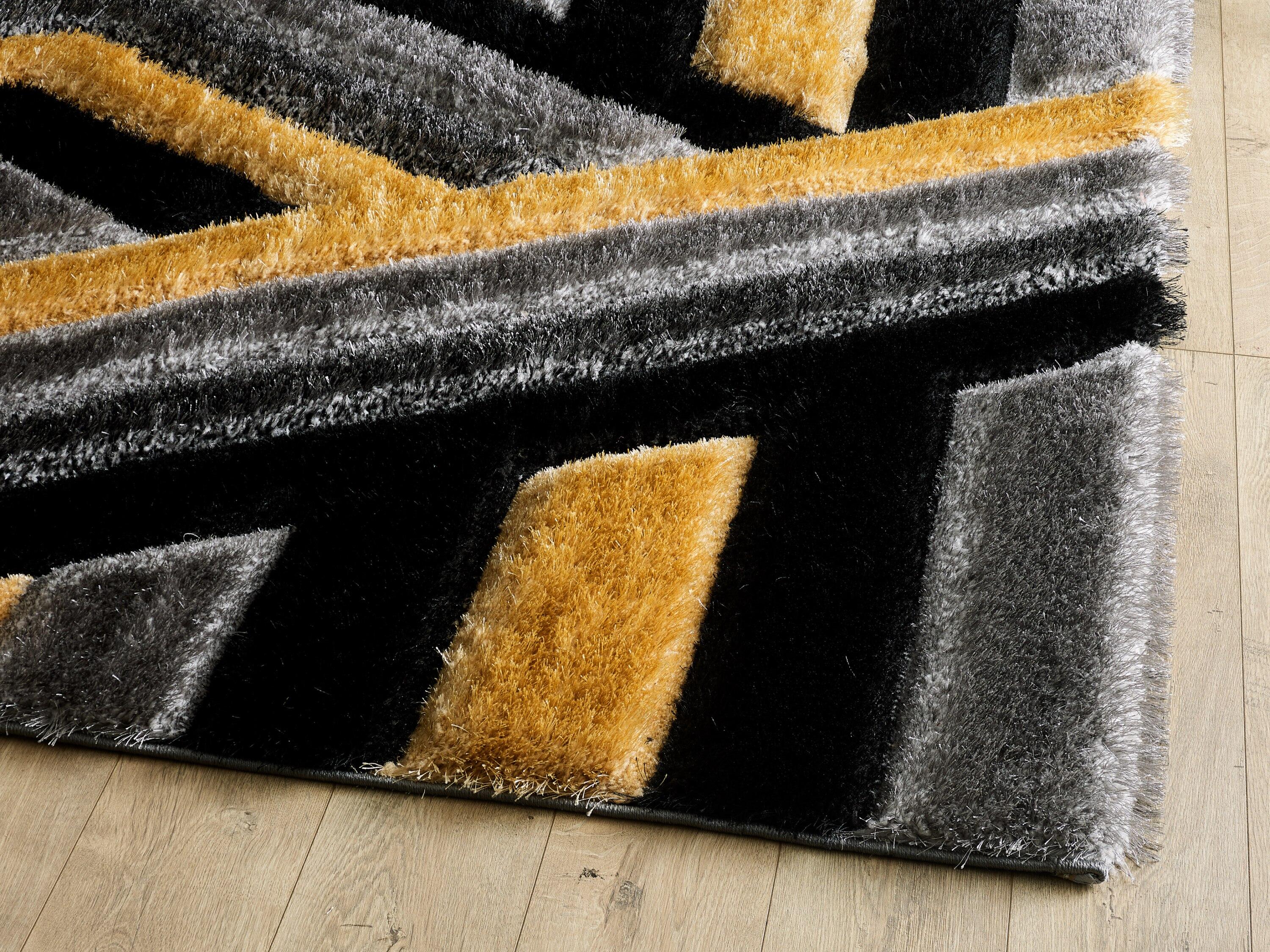 Saturn Rug - Grey Gold