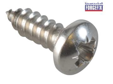 ForgeFix Self-Tapping Screw Pozi CSK A2 SS 1in x 8 ForgePack 20 