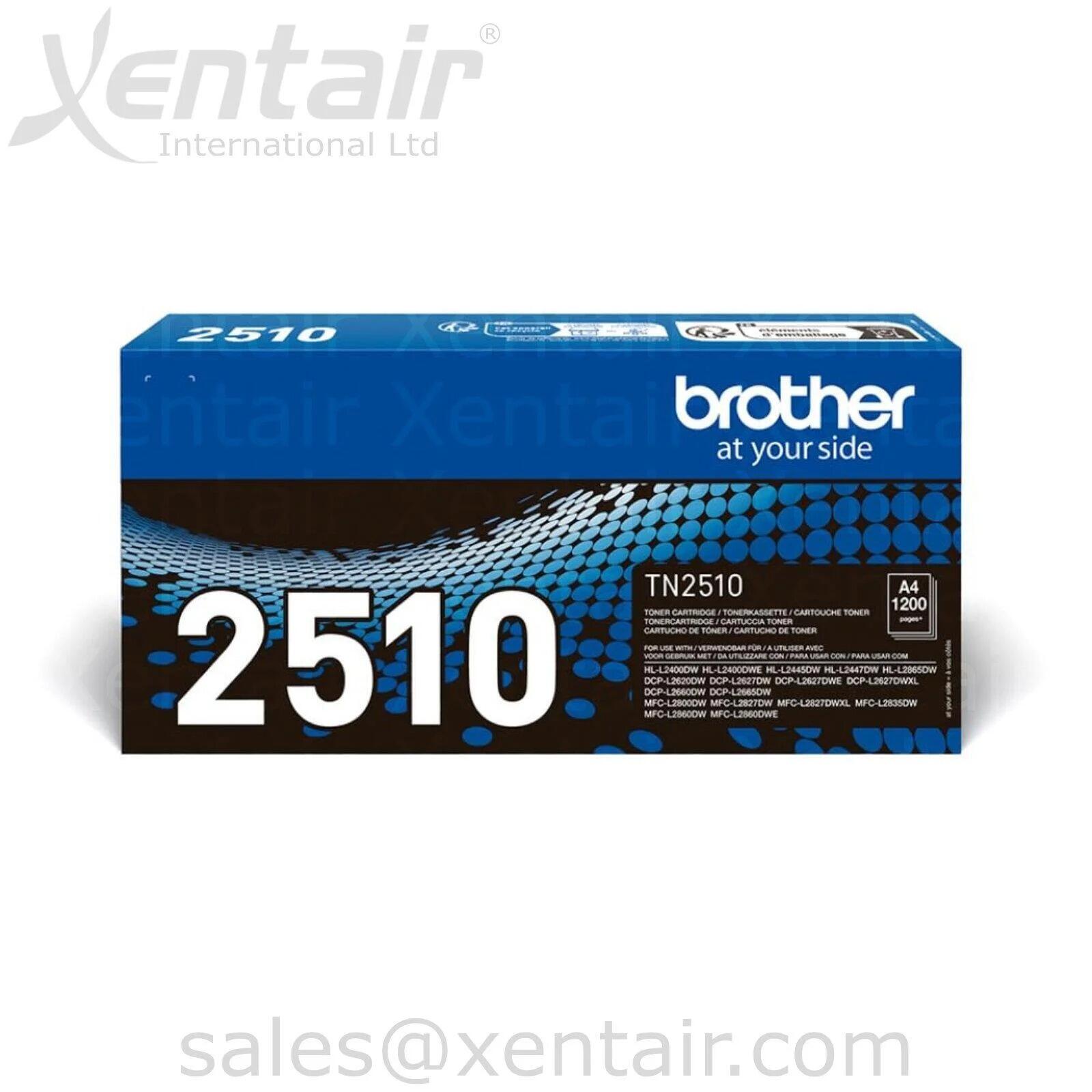 Brother Black Toner Cartridge TN-2510XL