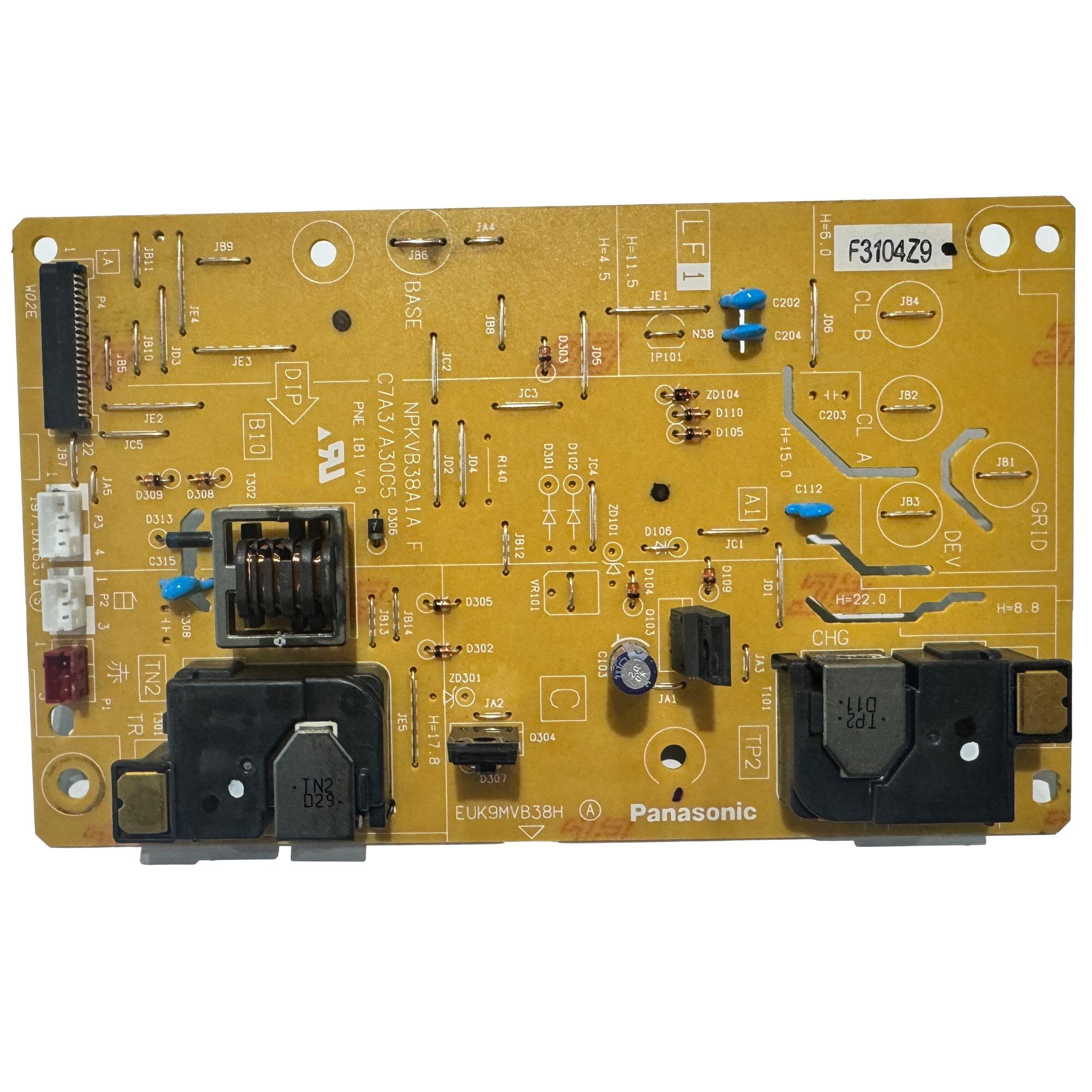 Brother® DCP-8110 8112 8150 8152 8155 8157 MFC-8510 8512 8515 8520 8710 8712 8810 8910 8912 8950 8952 High Voltage Power Supply HVPS LV0806001
