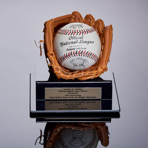 The Natural: A Mounted Production Baseball