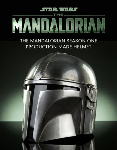A Production-Made Mandalorian Hero Helmet for Sale