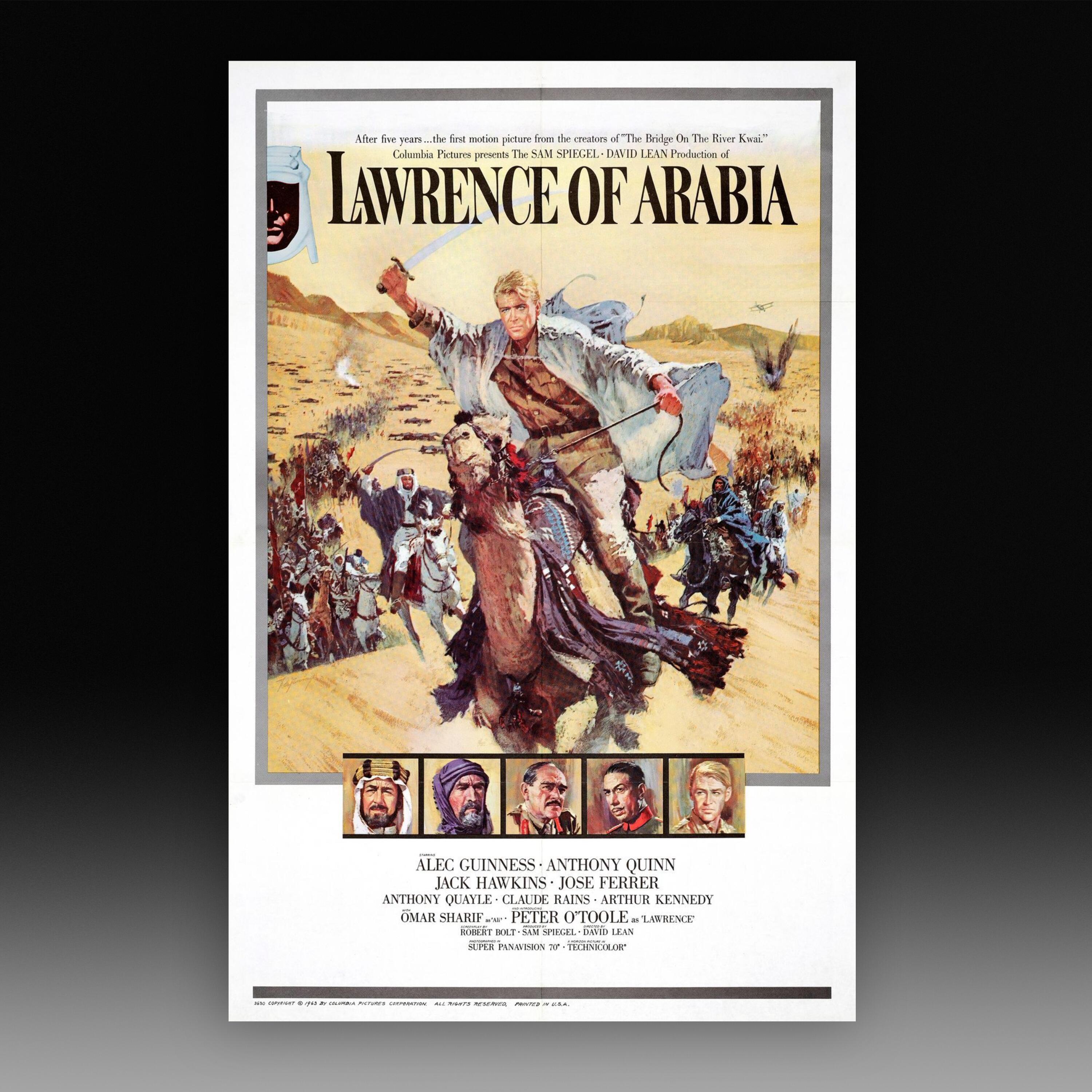 Lawrence of Arabia (1962) - Original US One Sheet Poster (Style A)