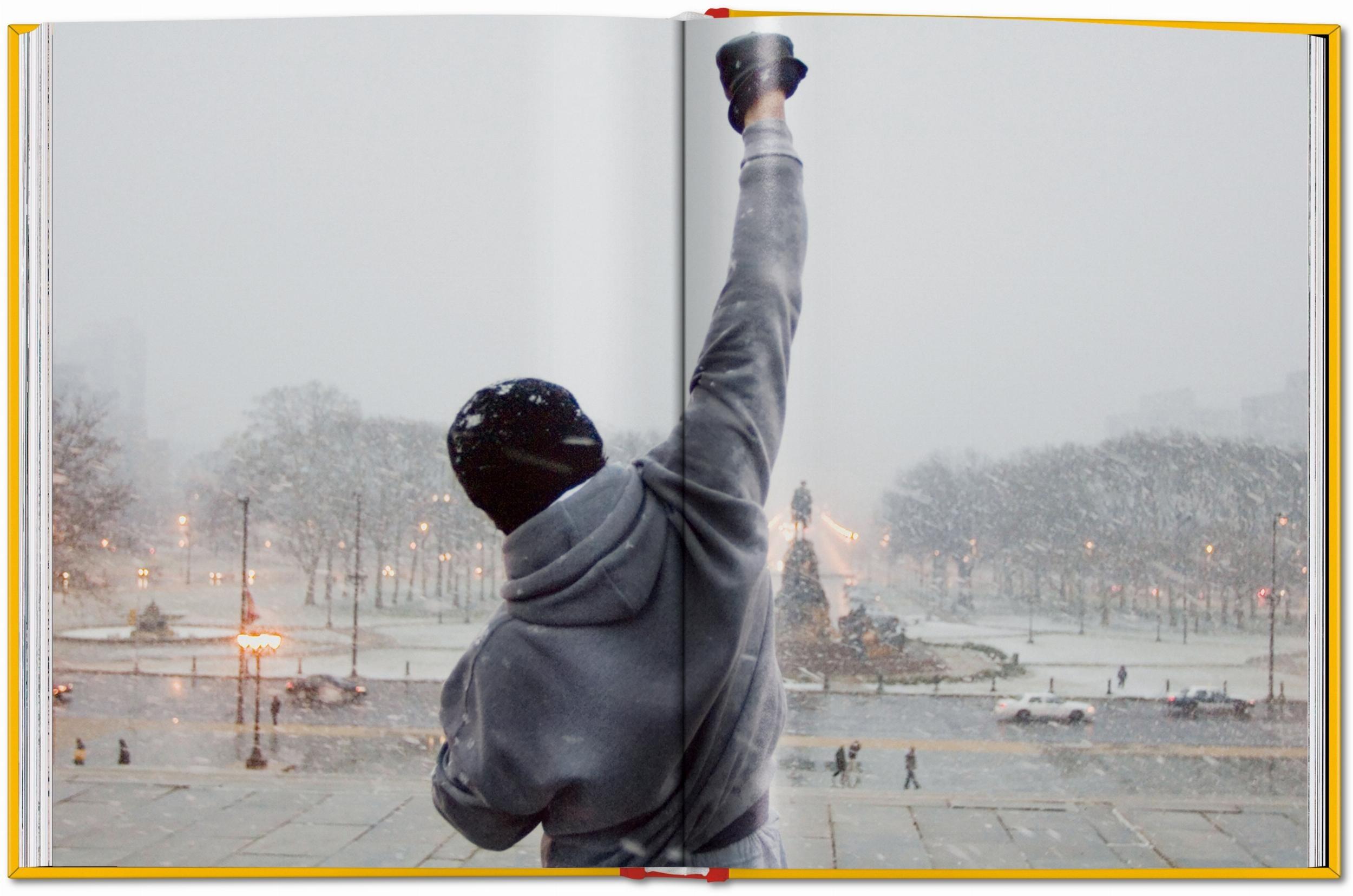 Rocky. The Complete Films, Iconic fist in the air photo of Rocky