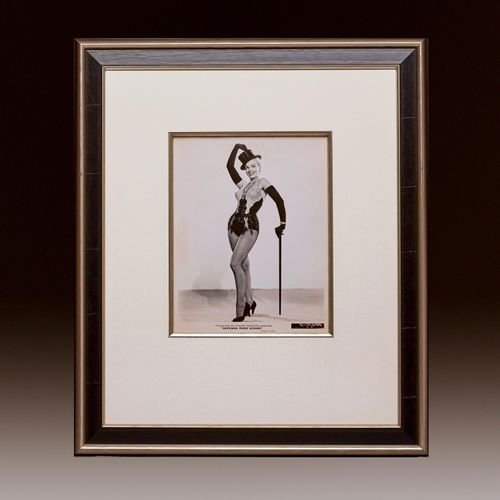 Marilyn Monroe with top hat and cane - A Studio Publicity Shot