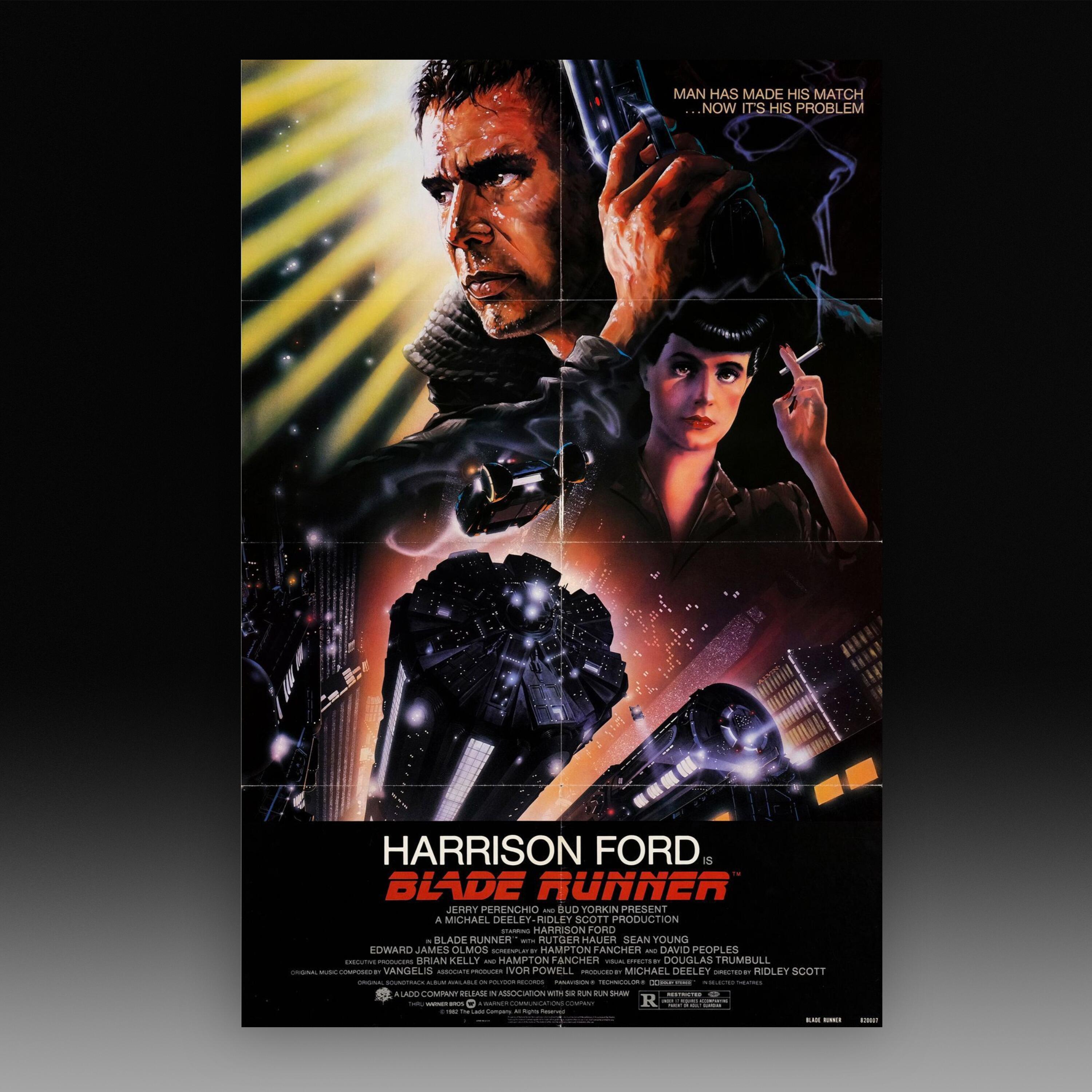Blade Runner (1982) - Original US One Sheet Poster (NSS Style)