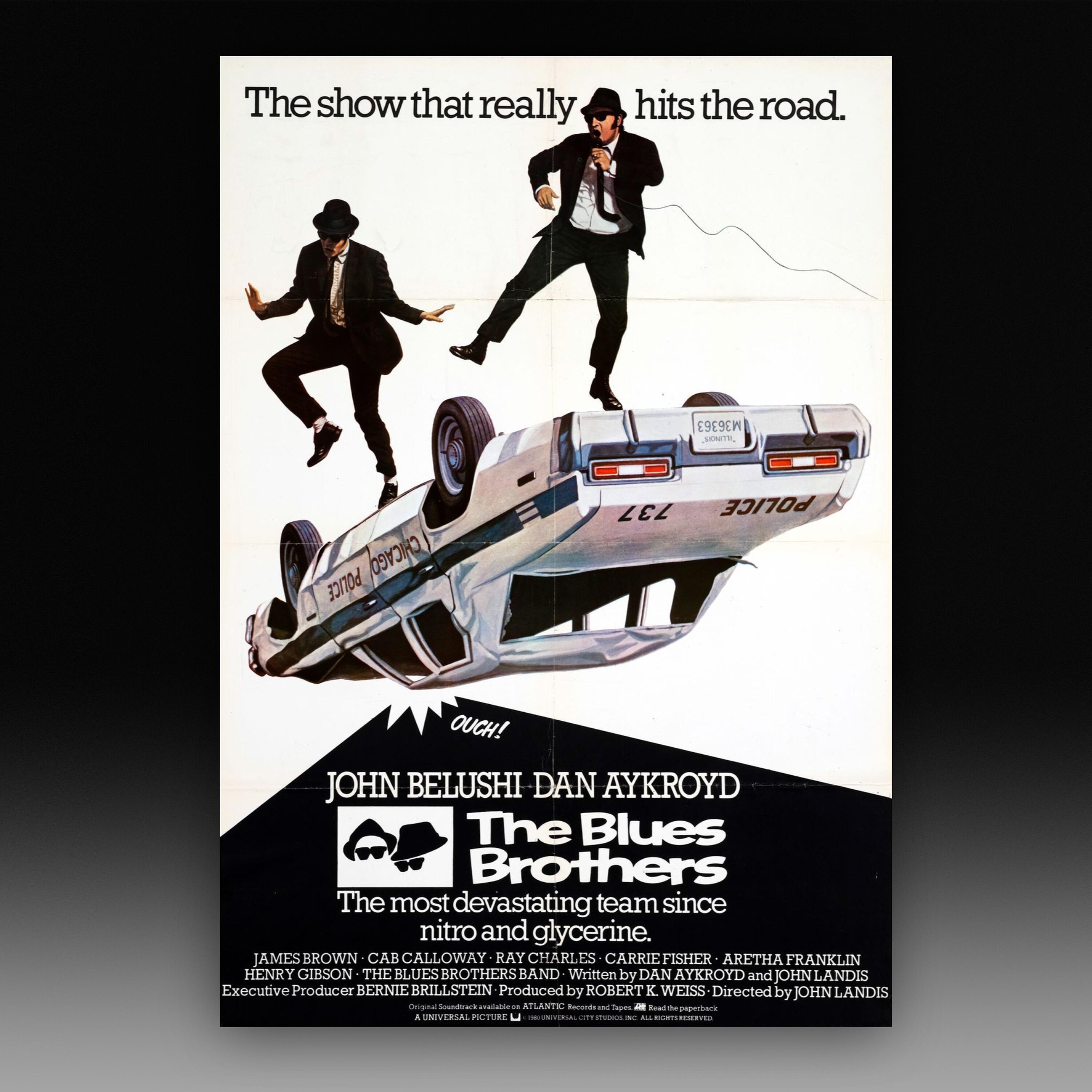 The Blues Brothers Original Movie Poster (1980) - British One Sheet
