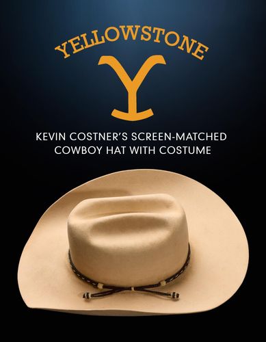 Yellowstone - John Dutton's (Kevin Costner) Screen-Matched Cowboy Hat with Costume