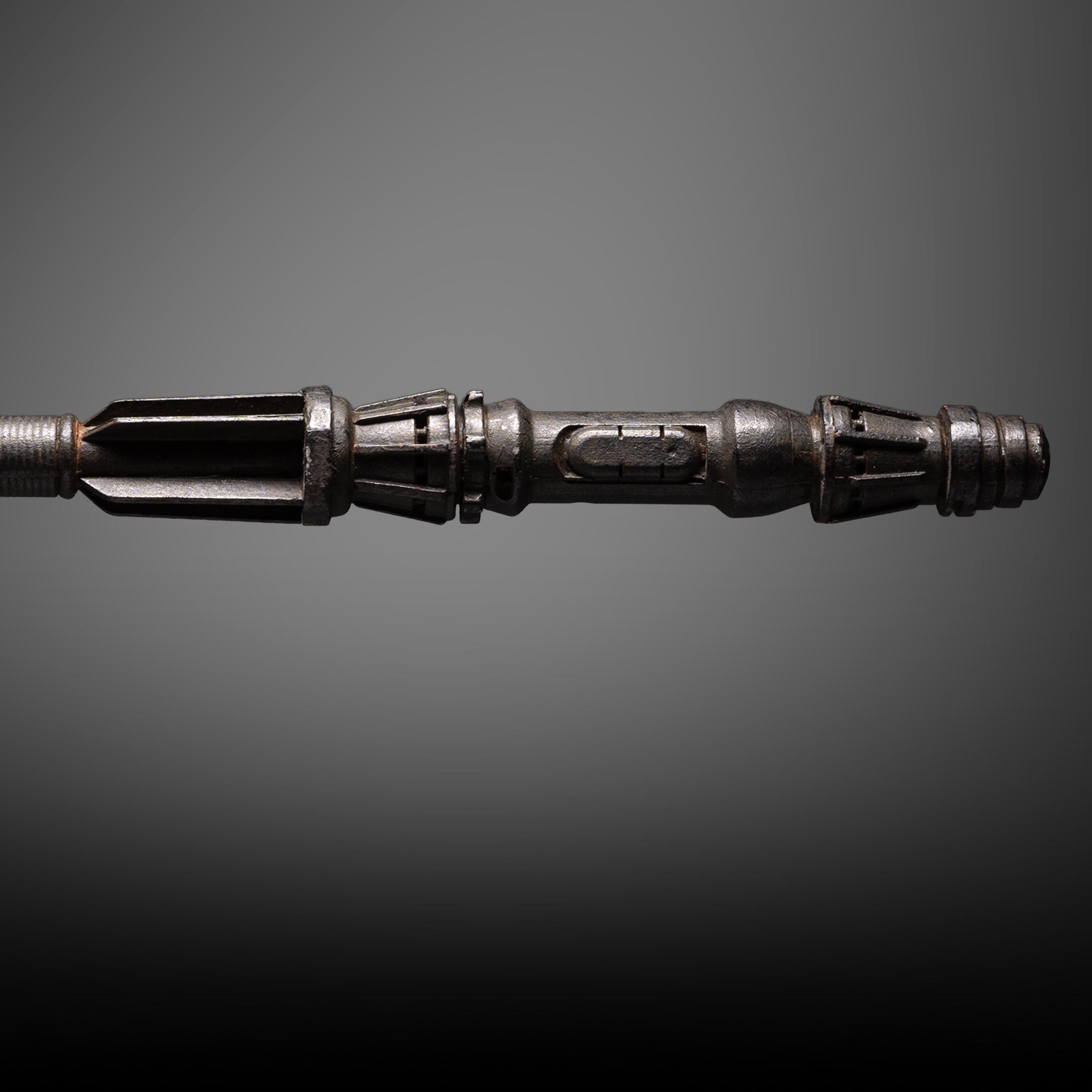 Right Tip Star Wars: The Force Awakens (2015) — Rey's Production-Made Hero Staff