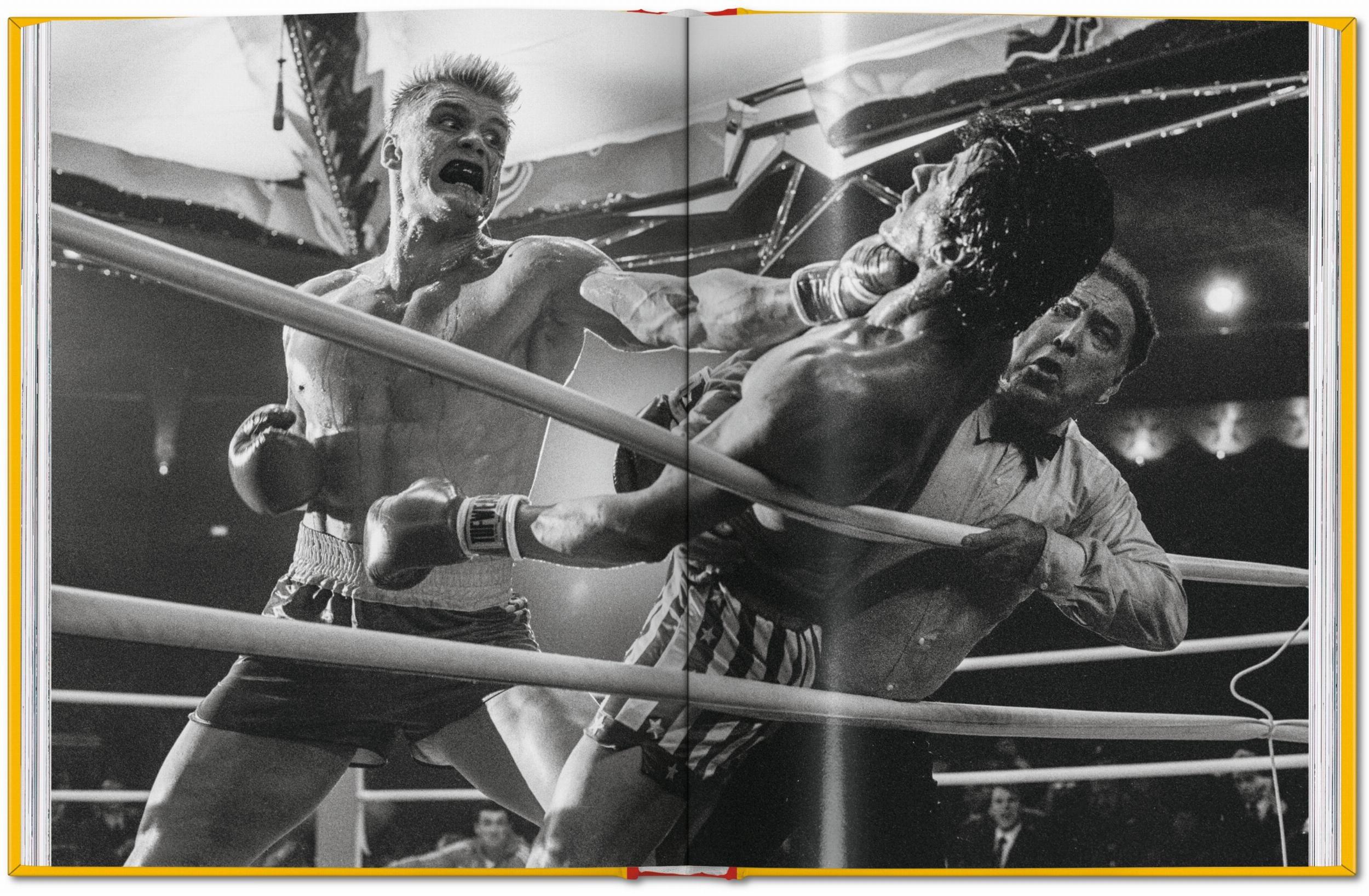Rocky. The Complete Films, double spread in black and white