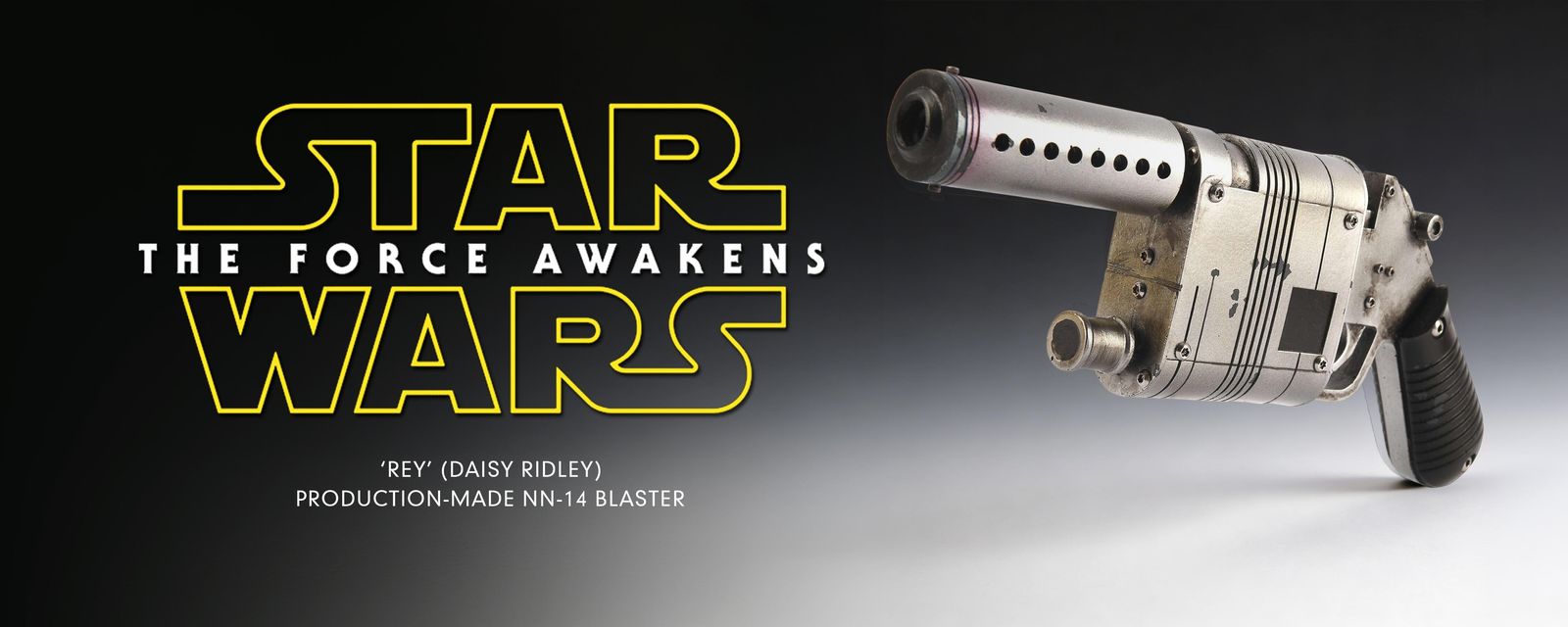 Star Wars: The Force Awakens - Production-Made "Rey" (Daisy Ridley) NN-14 Blaster