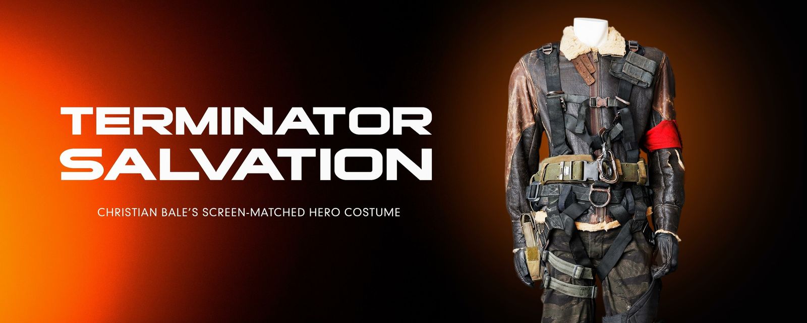 Christian Bale's Hero Terminator Salvation Costume For Sale
