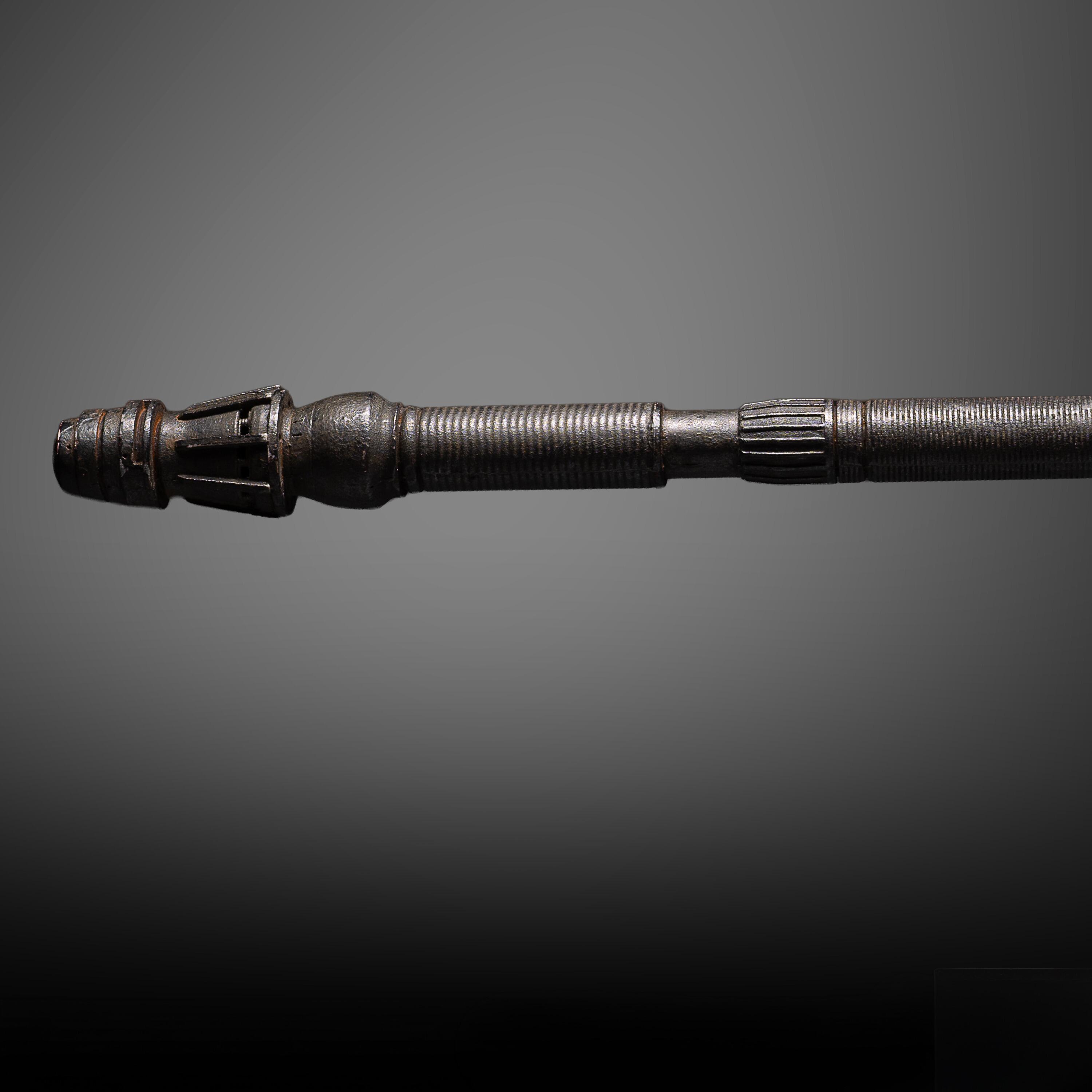 Left Tip Star Wars: The Force Awakens (2015) — Rey's Production-Made Hero Staff